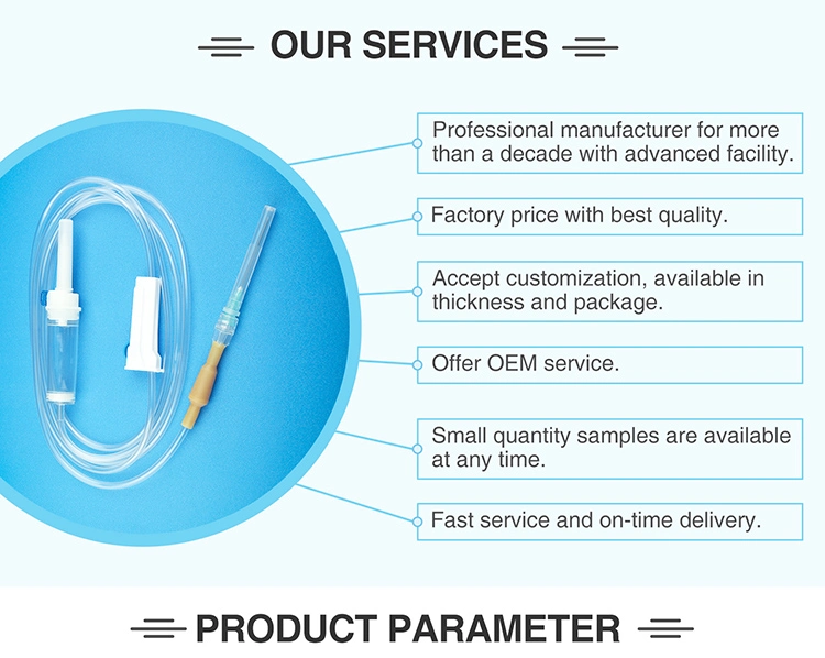 High Quality and Best Price Disposable IV Infusion Set/Burette CE/ISO