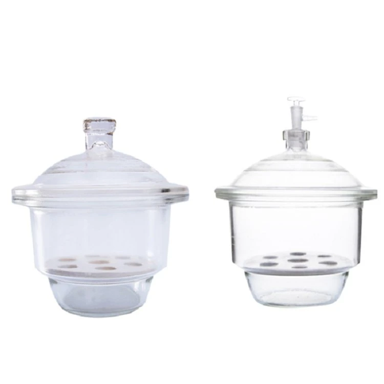 Laboratory Glassware Boro3.3 Desiccator Glass 210mm Desiccator Clear or Brown Desiccator