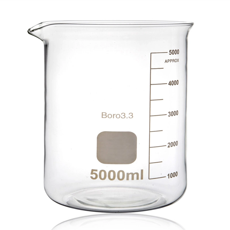 Laboratory Glassware Equipment Beaker 5000ml