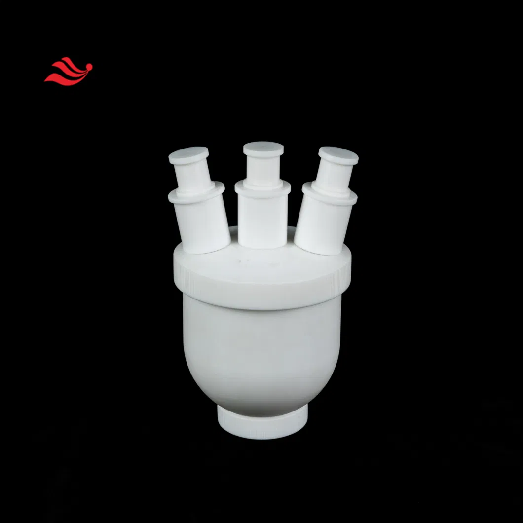 500ml PTFE Round Bottom Flask Three Neck Flask Can Be Customized