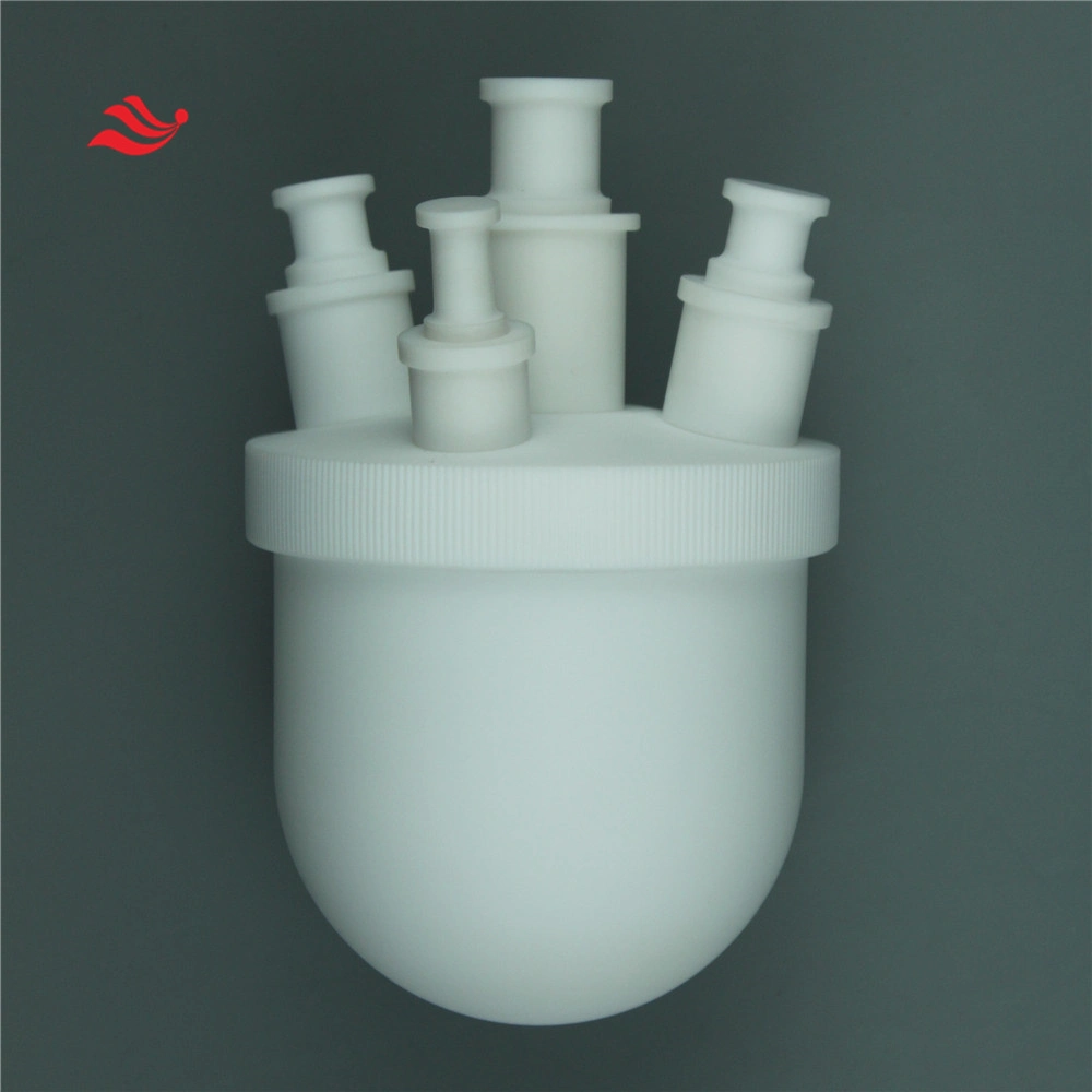 Factory Customized PTFE Four Neck Flask Round Bottom Flask