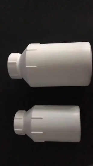 PTFE Reagent Bottle 500ml Wide Mouth Compatible with Acid Purification System 
