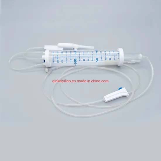 Disposable Burette with Infusion Set Burette Set Medical Equipment 