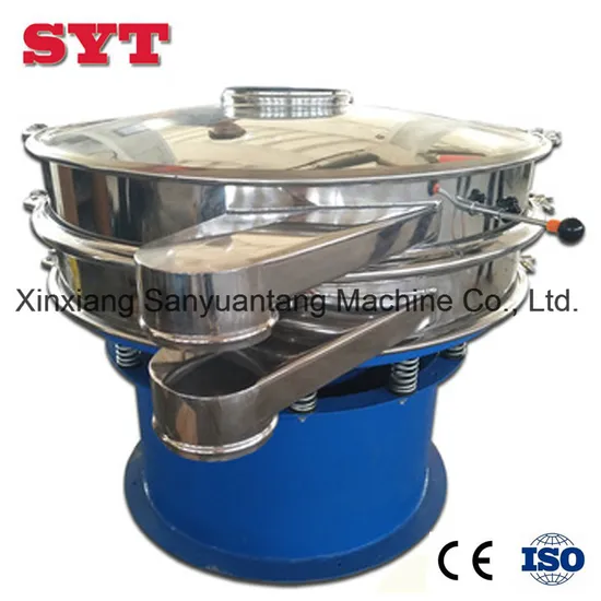 PTFE Chemical Powder Stainless Steel Ultrasonic Vibrating Sieve Separator 