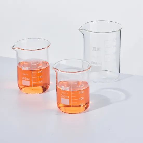 Laboratory Glass Beaker for Scientific Research 