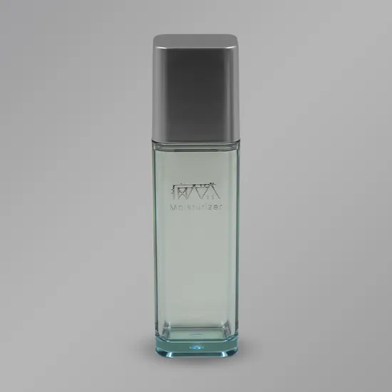 PTFE Quadrilateral Transparent Cosmetic Bottle Emulsion Bottle Spray Bottle 