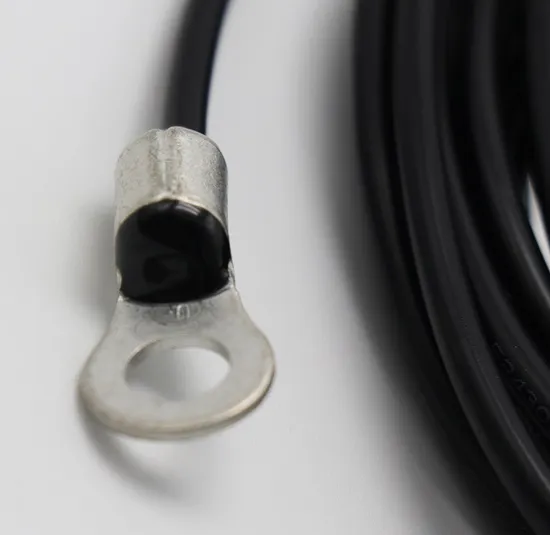 Ntc Thermistor Assembly Built with a Glass Encapsulated Thermistor Packaged in a Small Ring Lug 