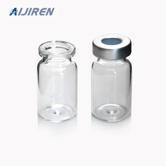 Lab 6ml Gas Chromatography Glass Bottle Vial 20mm Crimp Top Wholesale Price 