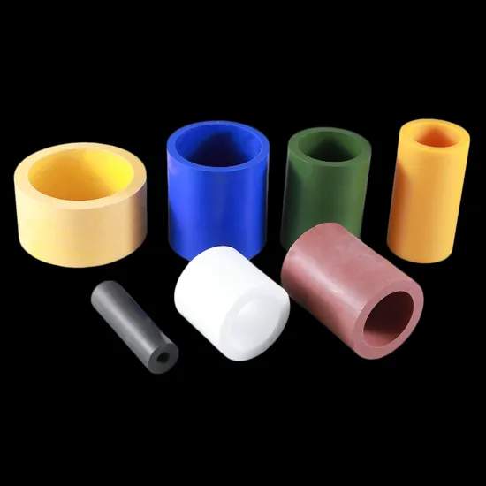 Heat Resistant Standard Material Turning Milling Dimensional White PTFE Filled Tube 