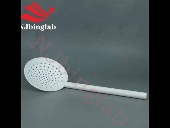 PTFE Perforated Ladle Resistant to Strong Acids and Alkalis, Trace Analysis Labwares 