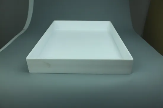 PTFE Laboratory Square Tray Lab Instrument Tools for Storing High Pure Sample 