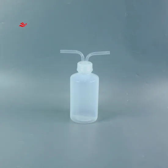 PFA 500ml Gas Washing Bottle Screw Cap Icp